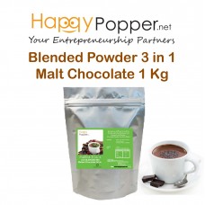 Blended Powder 3 in 1 Malt Chocolate 1kg ( 20/Ctn ) BT-P0001 麦芽巧克力三合一冰沙粉1公斤