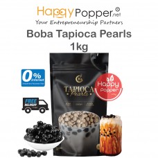 Boba Tapioca Pearl 1kg ( G&K ) ( 20/Ctn ) BT-PL018 焦糖珍珠1公斤
