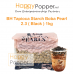 Boba Tapioca Starch Balls Black Pearl 1kg 2.3 ( Thailand ) BT-PL008 泰国进口珍珠奶茶专用黑珍珠1公斤