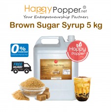 Brown Sugar Syrup 5kg ( New formula ）( 5/Ctn ) BT-SY069 奶茶店专用黑糖糖浆( 新配方 )