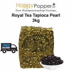 Royal Tea Tapioca Pearl 3kg ( 6/Ctn ) BT-PL002 皇家牌焦糖珍珠3公斤