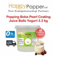 Popping Boba Pearl Coating Juice Balls Yogurt 3.2kg ( 4/Ctn ) BT-J0002 优格爆爆珠