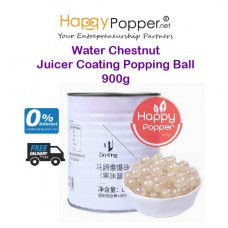 Popping Boba Pearl Coating Juice Ball Water Chestnut 900g BT-J0027 (12/Ctn ) 包裹马蹄果肉爆爆珠