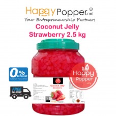 Coconut Jelly Strawberry 2.5kg ( 8/Ctn ) BT-J0030 草莓椰果