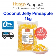 Coconut Jelly Pineapple 1kg ( 20 Pkts / Ctn ) BT-J0049 凤梨风味椰果1公斤