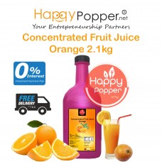 Concentrated Fruit Juice Syrup 2.1kg Orange ( 5 Btl/Ctn ) BT-SY007 柳橙缩果汁2.1公斤装