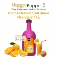 Concentrated Fruit Juice Syrup 2.1kg Orange ( 5 Btl/Ctn ) BT-SY007 柳橙缩果汁2.1公斤装
