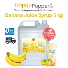 Concentrated Fruit Juice Syrup Banana 5kg ( 5 Btl/Ctn ) BT-SY058 香蕉浓缩果汁5公斤装