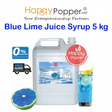 Concentrated Fruit Juice Syrup Blue Lime 5kg ( 5 Btl/Ctn ) BT-SY059 蓝柠檬浓缩果汁5公斤装