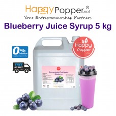 Concentrated Fruit Juice Syrup Blueberry 5kg ( 5 Btl/Ctn ) BT-SY043 蓝莓浓缩果汁5公斤装