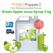 Concentrated Fruit Juice Syrup Green Apple 5kg ( 5 Btl/Ctn ) BT-SY049 青苹果浓缩果汁5公斤装