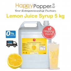 Concentrated Fruit Juice Syrup Lemon 5kg ( 5 Btl/Ctn ) BT-SY042 柠檬浓缩果汁5公斤装