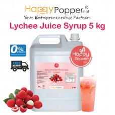Concentrated Fruit Juice Syrup Lychee 5kg ( 5 Btl/Ctn ) BT-SY047 荔枝浓缩果汁5公斤装
