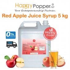 Concentrated Fruit Juice Syrup Red Apple 5kg ( 5 Btl/Ctn ) BT-SY050 红苹果浓缩果汁5公斤装