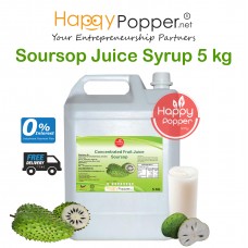 Concentrated Fruit Juice Syrup Soursop 5kg ( 5 Btl/Ctn ) BT-SY054 刺果番荔枝(红毛榴莲)浓缩果汁5公斤装
