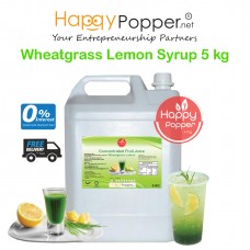 Concentrated Fruit Juice Syrup Wheatgrass + Lemon 5kg ( 5 Btl/Ctn ) BT-SY067 小麦草+柠檬浓缩果汁5公斤装