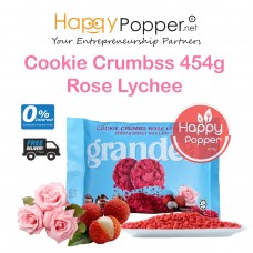 Grandea Cookie Crumbs - Rose Lychee 454g ( 16pkts/Ctn ) BT-TO011 玫瑰荔枝风味饼干碎 454克