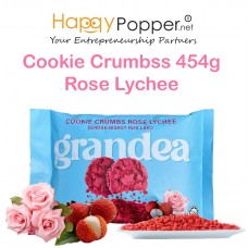 Grandea Cookie Crumbs - Rose Lychee 454g ( 16pkts/Ctn ) BT-TO011 玫瑰荔枝风味饼干碎 454克