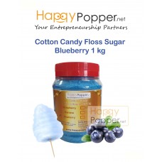 Cotton Candy Floss Sugar Blueberry 1 kg CC-F0002 蓝莓口味棉花糖粉1公斤