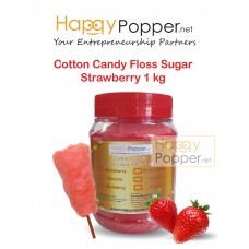 Cotton Candy Floss Sugar Strawberry 1 kg CC-F0006 草莓口味棉花糖粉1公斤