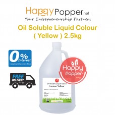 Oil Soluble Liquid Colour ( Lemon Yellow ) Food Grade 2.5kg LC-OS5LY-2.5KG 食品级色素（黄色）