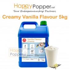 Flavour Creamy Vanilla ( Food Grade ) 5 kg 食品级奶油香草味5公斤