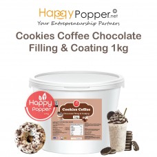 Oreo Cookies Coffee Filling & Coating 1kg ( 12/Ctn ) WF-I0050 奥利奥咖啡味软陷淋酱1公斤