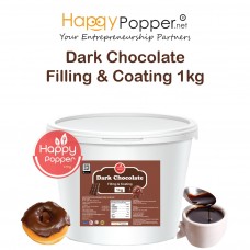 Dark Chocolate Filling & Coating 1kg  ( 12/Ctn ) WF-I0057 黑巧克力酱1公斤