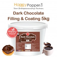 Dark Chocolate Filling & Coating 5kg ( 4/Ctn ) WF-I0029 黑巧克力酱5公斤