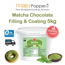 Matcha Filling & Coating 5kg ( 4/Ctn ) WF-I0045 日本抹茶风味软陷淋酱5公斤