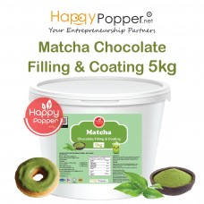 Matcha Filling & Coating 5kg ( 4/Ctn ) WF-I0045 日本风味抹茶软陷淋酱5公斤