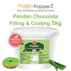 Pandan Filling & Coating 5kg ( 4/Ctn ) WF-I0054 斑斓味软陷淋酱5公斤