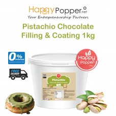 Pistachio Chocolate Filling & Coating 1kg ( 12/Ctn ) WF-I0041 开心果风味软陷淋酱1公斤