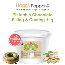 Pistachio Chocolate Filling & Coating 1kg ( 12/Ctn ) WF-I0041 开心果风味软陷淋酱1公斤