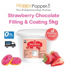 Strawberry Filling & Coating 5kg ( 4/Ctn ) WF-I0055 草莓味软陷淋酱5公斤