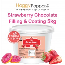 Strawberry Filling & Coating 5kg ( 4/Ctn ) WF-I0055 草莓味软陷淋酱5公斤