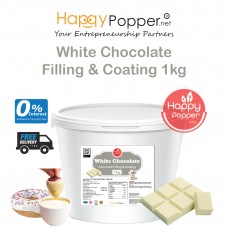 White Chocolate Filling & Coating ( 8/Ctn )  1kg WF-I0023 白巧克力软陷淋酱1公斤