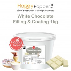 White Chocolate Filling & Coating ( 8/Ctn )  1kg WF-I0023 白巧克力软陷淋酱1公斤