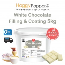 White Chocolate Filling & Coating 5kg ( 4/Ctn ) WF-I0052 白巧克力软陷淋酱5公斤