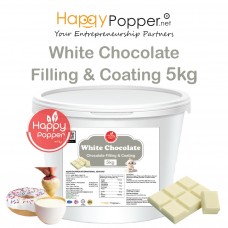 White Chocolate Filling & Coating 5kg ( 4/Ctn ) WF-I0052 白巧克力软陷淋酱5公斤