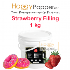 Strawberry Filling 1kg ( 12/Ctn ) WF-I0048 草莓味软陷淋酱1公斤
