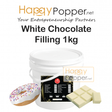White Chocolate Filling ( 12/Ctn )  1kg WF-I0023 白巧克力软陷淋酱1公斤