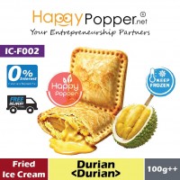 Fried Ice Cream - Durian (Durian Chocolate) (10pcs/pkt) (3pkt/ctn) IC-F002 - 炸雪糕 榴莲 (榴莲巧克力)