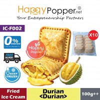 Fried Ice Cream - Durian (Durian Chocolate) (10pcs/pkt) (3pkt/ctn) IC-F002 - 炸雪糕 榴莲 (榴莲巧克力)