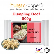 Dumpling Beef 500g ( 25 pcs +- ) FR-F0004 牛肉冷冻饺子 500克