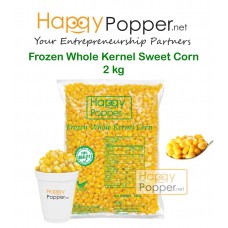 Frozen Whole Kernel Sweet Corn 2 kg ( HAPPYPOPPER ) SW-I0001 冷冻甜玉米粒2公斤