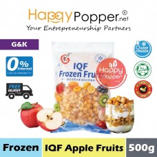 Frozen - IQF Apple Fruit 500g (20pkt/ctn) FZ-F004 - 单体速冻苹果 500克