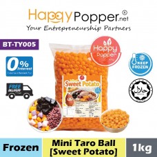 Frozen - Mini Taro Ball (Sweet Potato) 1kg (Frozen) (20pkt/ctn) BT-TY005 地瓜风味迷你小芋圆 1公斤