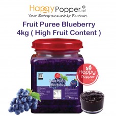 Fruit Puree 4kg Blueberry (6btl/ctn) BT-EP007 蓝莓风味果泥