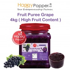 Fruit Puree 4kg Grape (6btl/ctn) BT-FP005 葡萄风味果泥